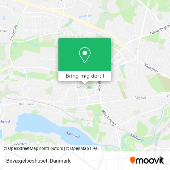 Bevægelseshuset kort