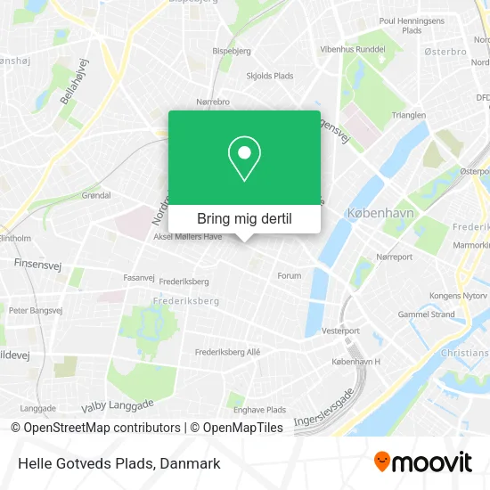 Helle Gotveds Plads kort