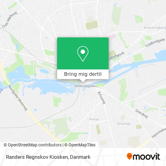 Randers Regnskov Kiosken kort