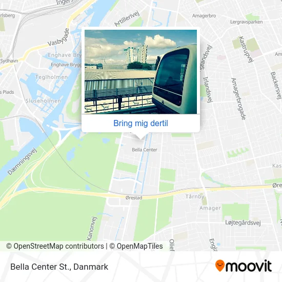 Bella Center St. kort