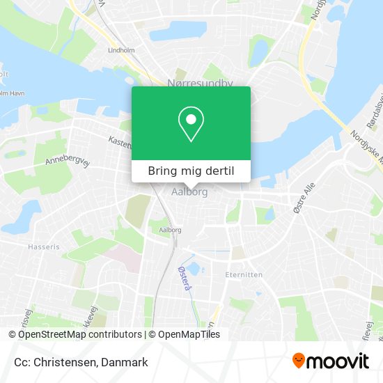 Vej til Christensen i Aalborg med Bus eller Jernbane?
