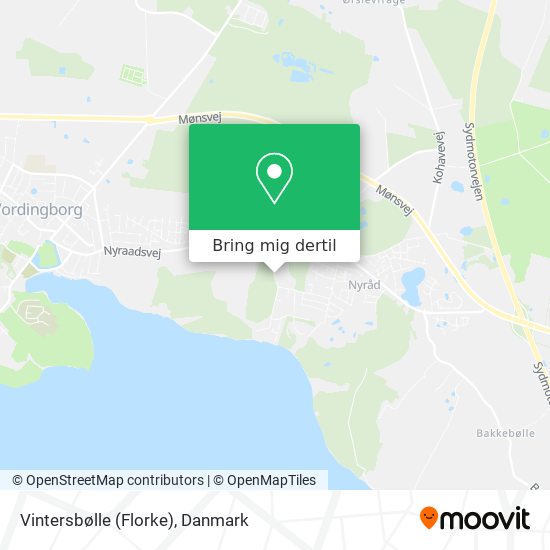 Vintersbølle (Florke) kort