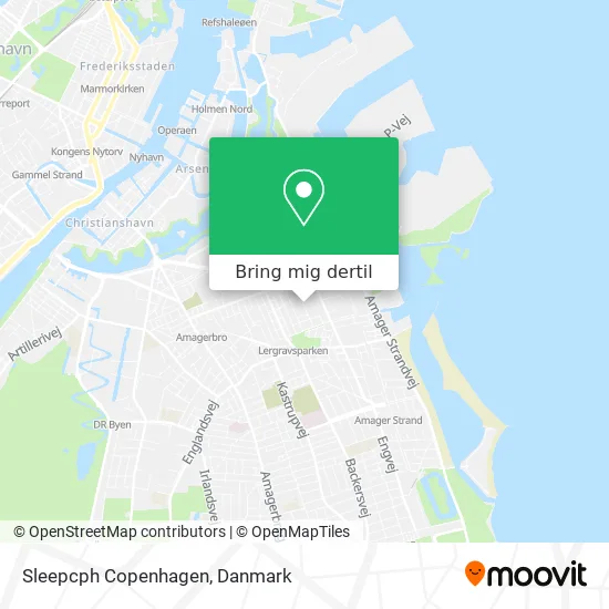 Sleepcph Copenhagen kort