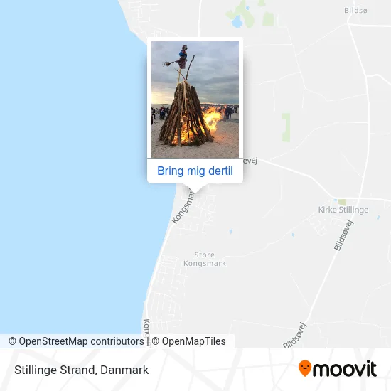 Stillinge Strand kort