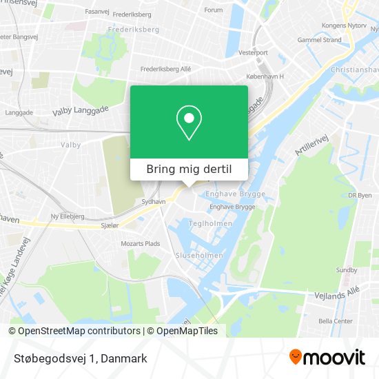 Støbegodsvej 1 kort