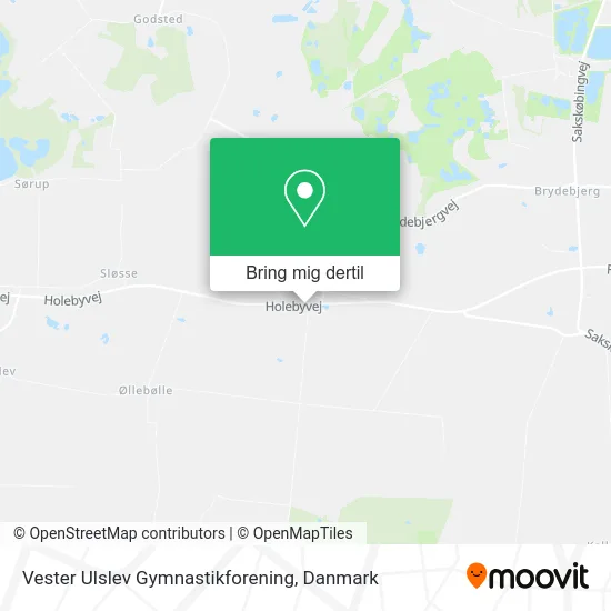 Vester Ulslev Gymnastikforening kort