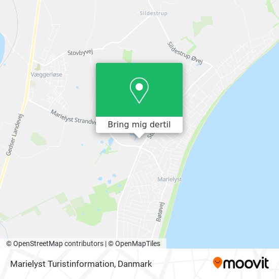 Marielyst Turistinformation kort