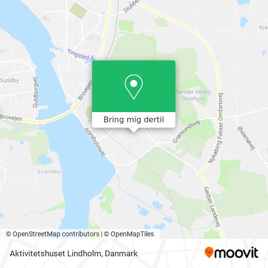 Aktivitetshuset Lindholm kort