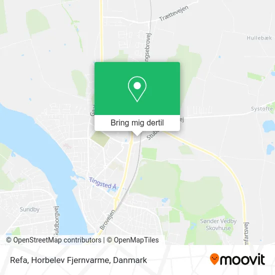 Refa, Horbelev Fjernvarme kort