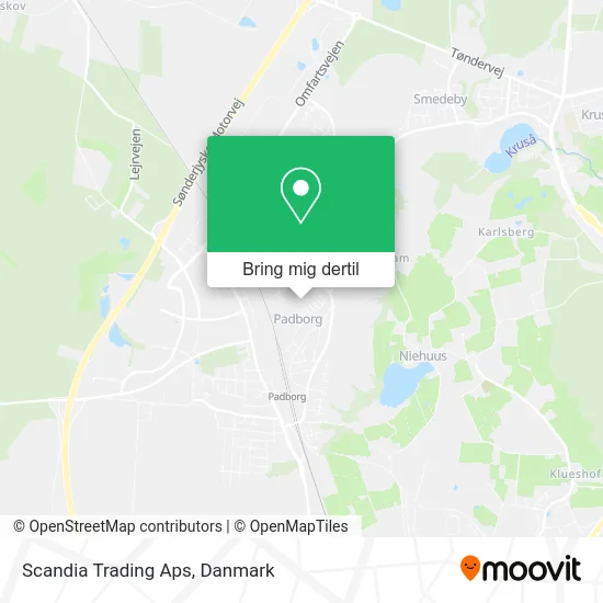 Scandia Trading Aps kort