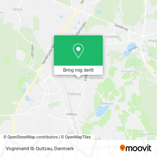 Vognmand Ib Quitzau kort