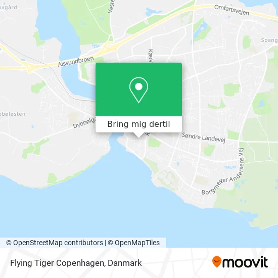 Flying Tiger Copenhagen kort