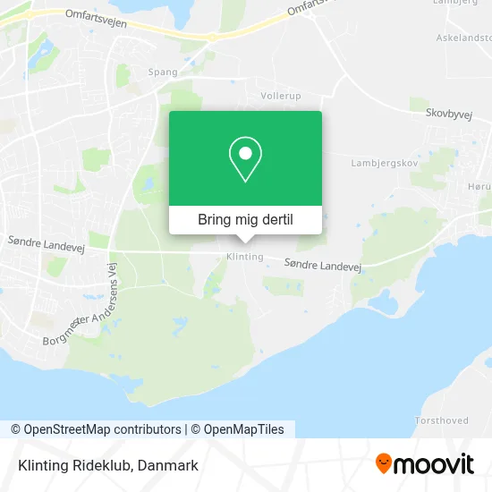 Klinting Rideklub kort