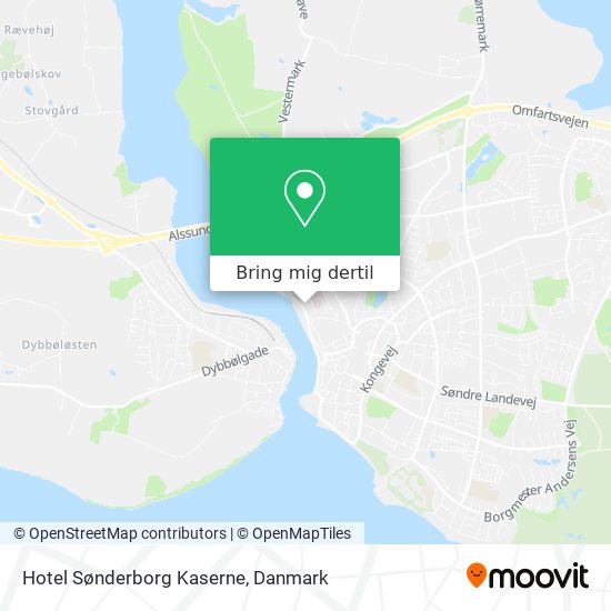 Hotel Sønderborg Kaserne kort