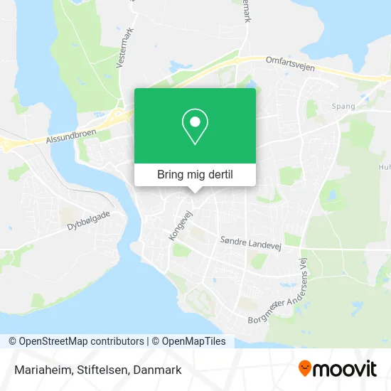 Mariaheim, Stiftelsen kort