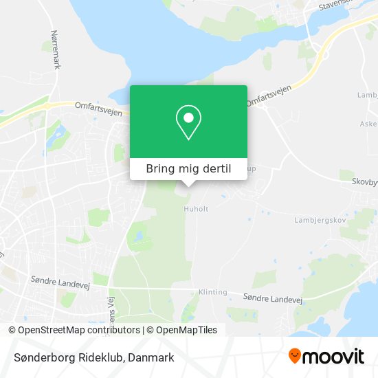 Sønderborg Rideklub kort