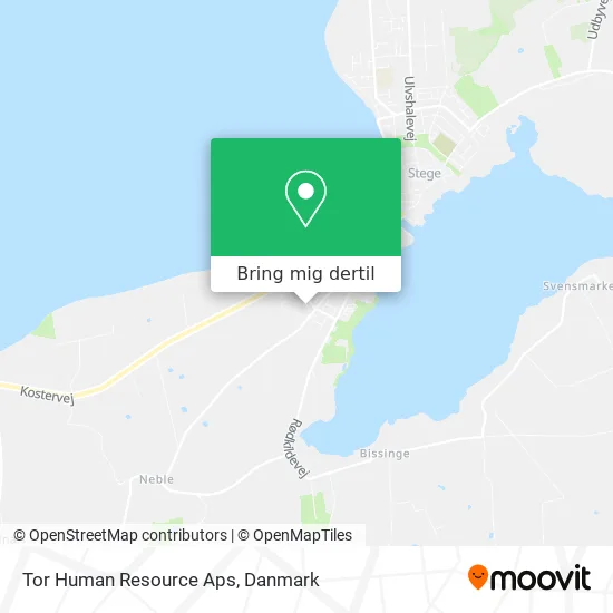 Tor Human Resource Aps kort
