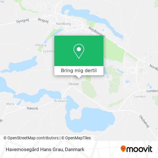 Havemosegård Hans Grau kort