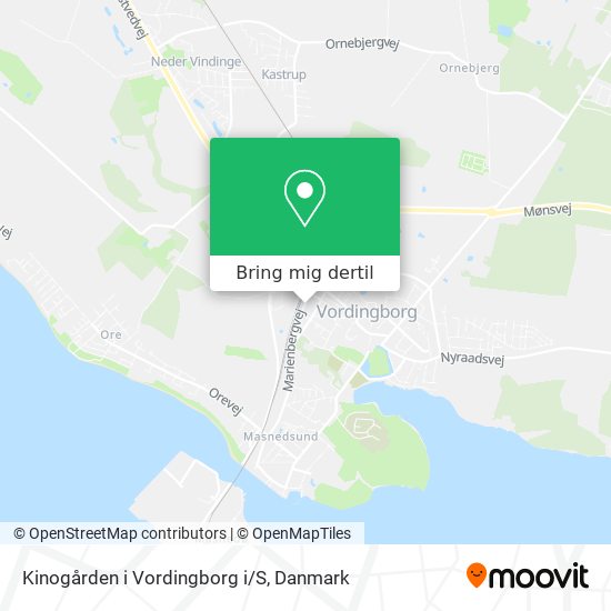 Kinogården i Vordingborg i/S kort