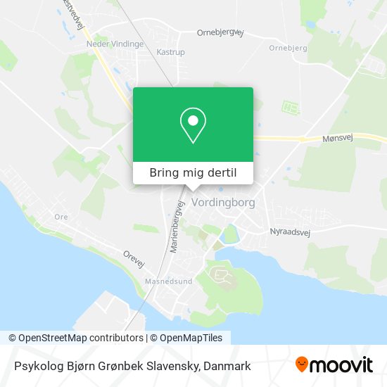 Psykolog Bjørn Grønbek Slavensky kort
