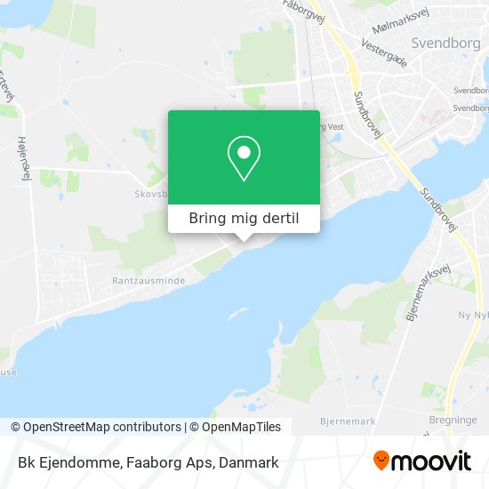 Bk Ejendomme, Faaborg Aps kort