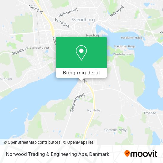 Norwood Trading & Engineering Aps kort