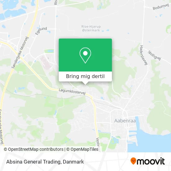 Absina General Trading kort