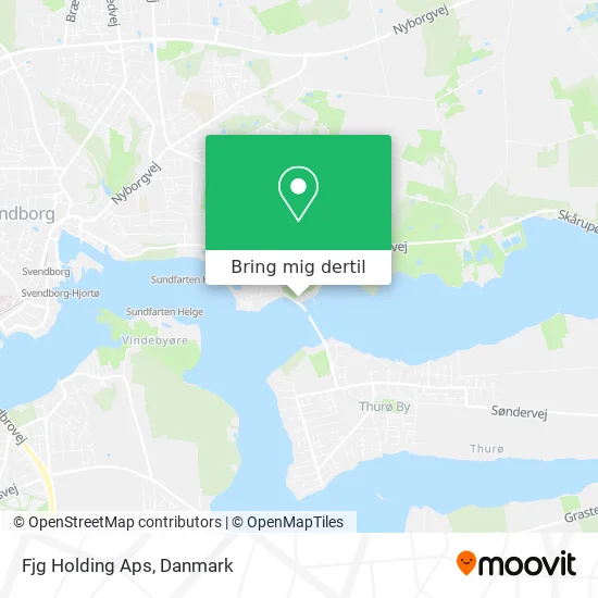 Fjg Holding Aps kort