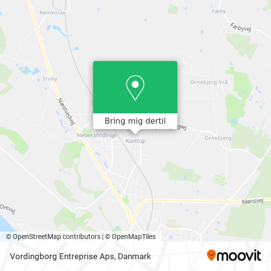 Vordingborg Entreprise Aps kort