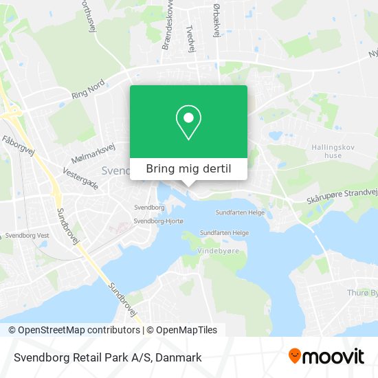 Svendborg Retail Park A/S kort