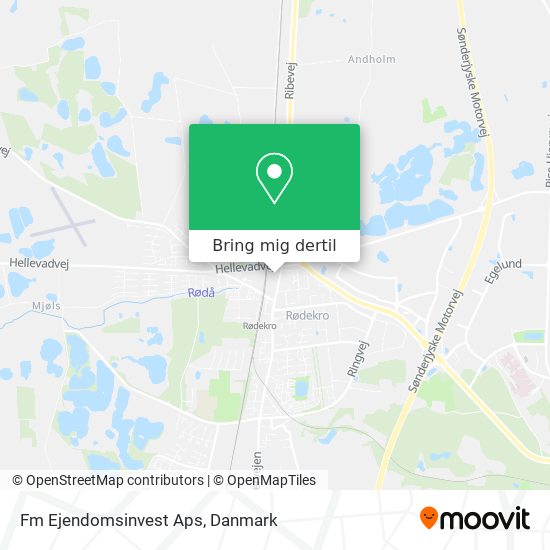 Fm Ejendomsinvest Aps kort