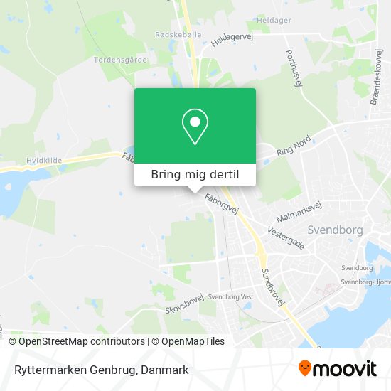 Ryttermarken Genbrug kort