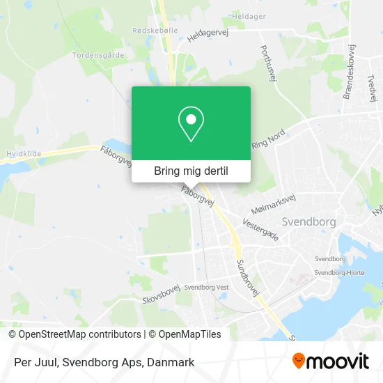 Per Juul, Svendborg Aps kort