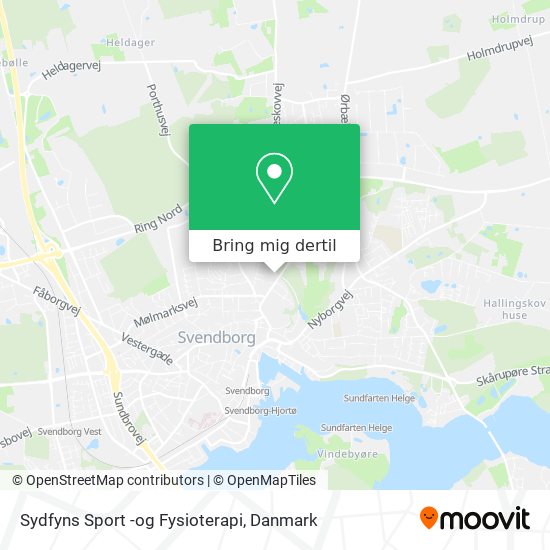 Sydfyns Sport -og Fysioterapi kort