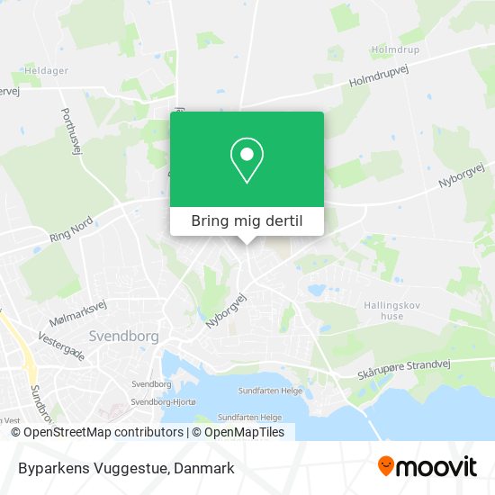 Byparkens Vuggestue kort