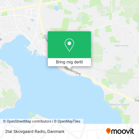 2tal Skovgaard Radio kort