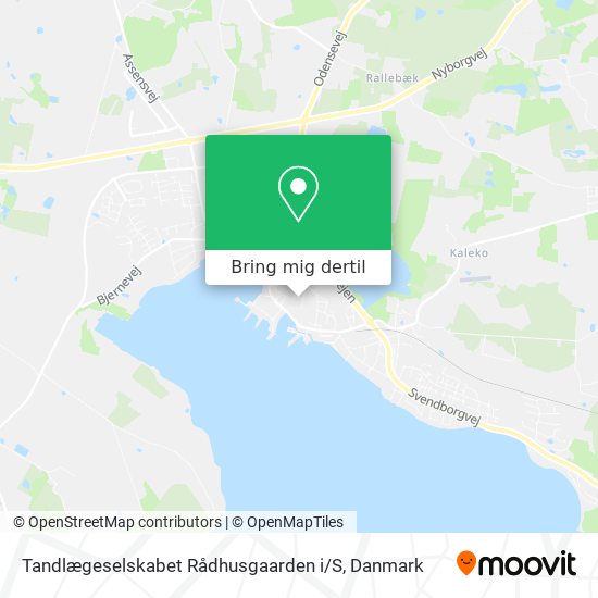 Tandlægeselskabet Rådhusgaarden i / S kort