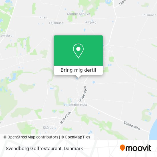 Svendborg Golfrestaurant kort