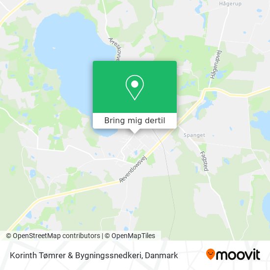 Korinth Tømrer & Bygningssnedkeri kort