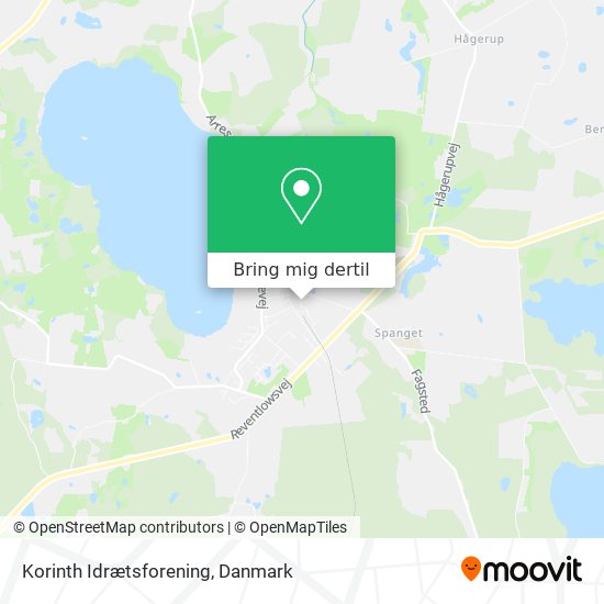 Korinth Idrætsforening kort