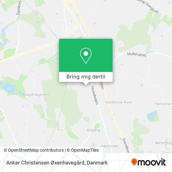 Anker Christensen Øxenhavegård kort