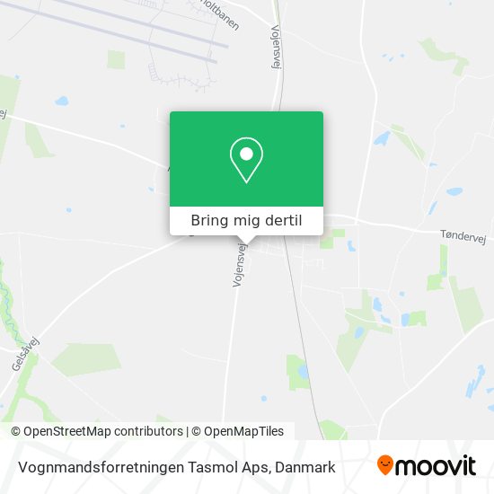 Vognmandsforretningen Tasmol Aps kort