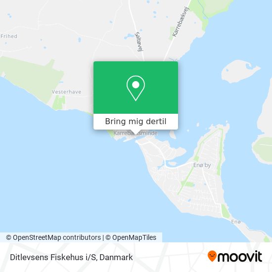 Ditlevsens Fiskehus i/S kort