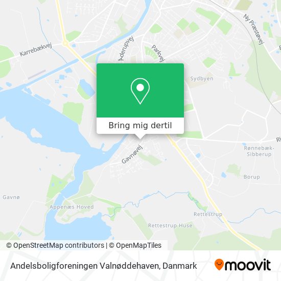 Andelsboligforeningen Valnøddehaven kort