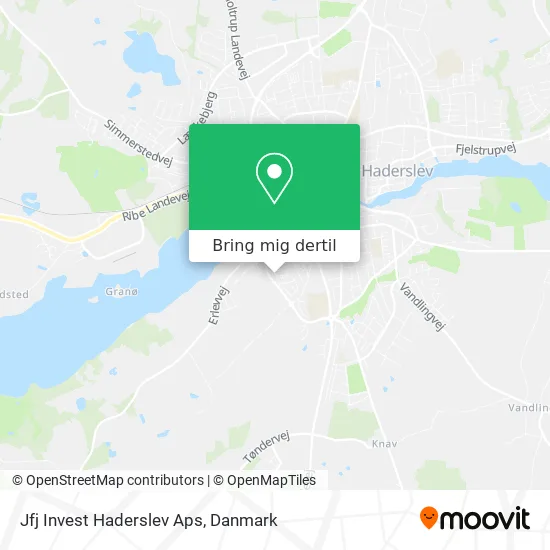 Jfj Invest Haderslev Aps kort