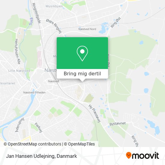 Jan Hansen Udlejning kort