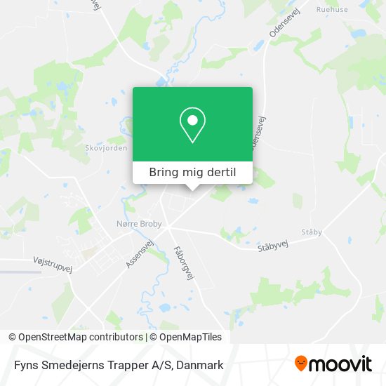 Fyns Smedejerns Trapper A/S kort
