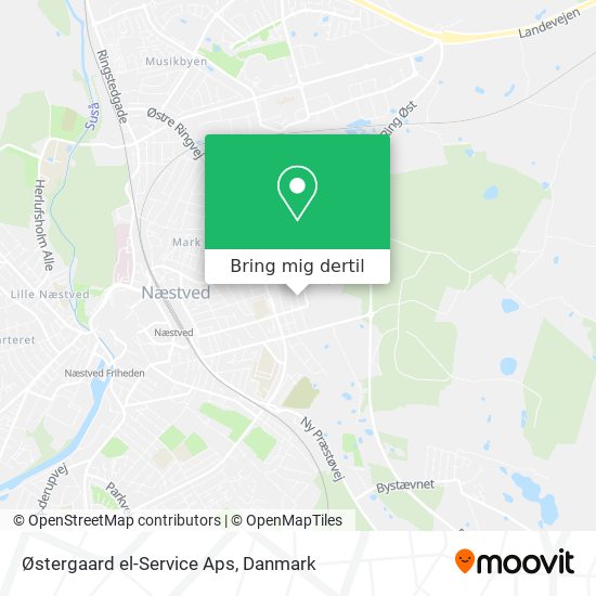 Østergaard el-Service Aps kort