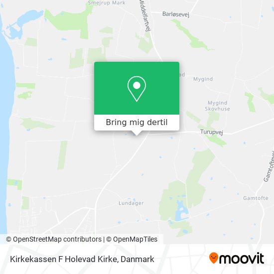 Kirkekassen F Holevad Kirke kort