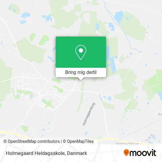 Holmegaard Heldagsskole kort